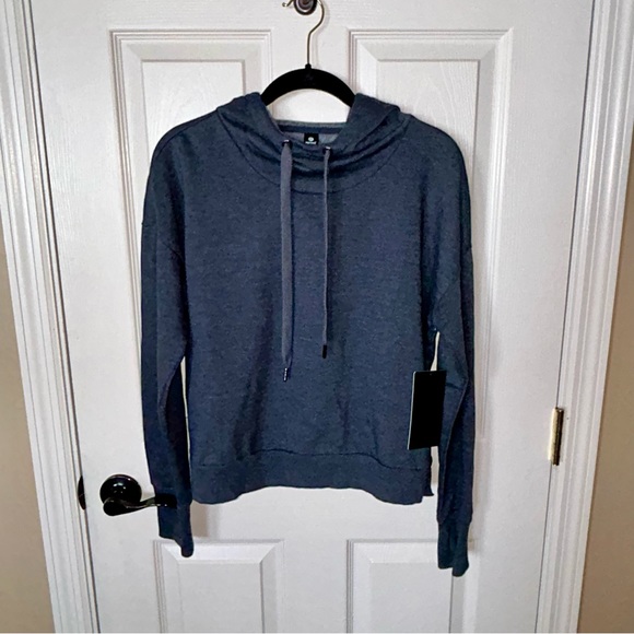 90 Degree by Reflex Charcoal Hoodie - NEW - Picture 9 of 9